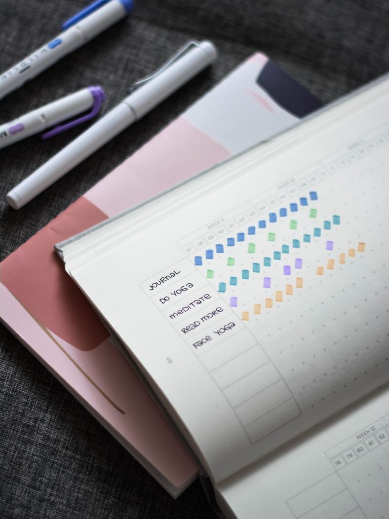 daily habits to track in journal
